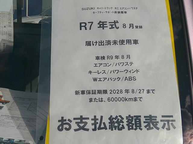 Suzuki CARRY TRUCK 2025